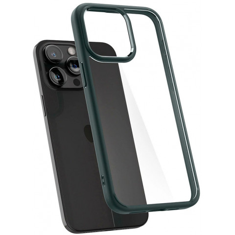 Чохол Spigen для Apple iPhone 15 Pro Max Ultra Hybrid, Abyss Green