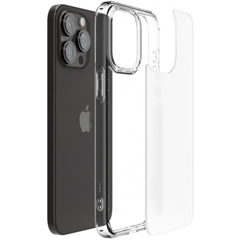Чохол Spigen для Apple iPhone 15 Pro Max Ultra Hybrid, Frost Clear