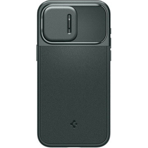 Чохол Spigen для Apple iPhone 15 Pro Optik Armor MagFit, Abyss Green