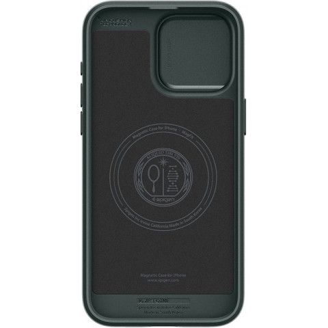 Чохол Spigen для Apple iPhone 15 Pro Optik Armor MagFit, Abyss Green