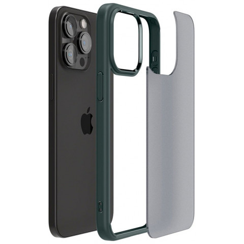 Чохол Spigen для Apple iPhone 15 Pro Ultra Hybrid, Frost Green