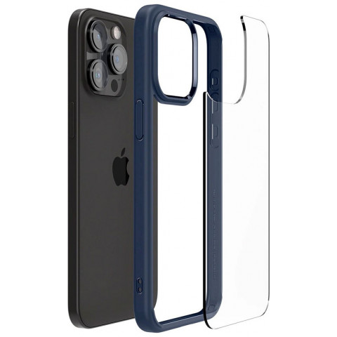 Чохол Spigen для Apple iPhone 15 Pro Ultra Hybrid, Navy Blue