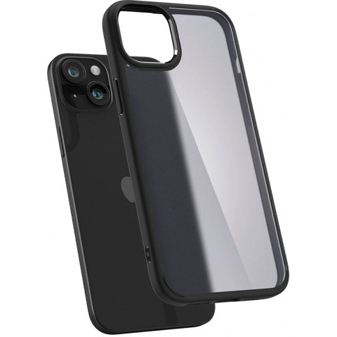 Чохол Spigen для Apple iPhone 15 Ultra Hybrid, Frost Black