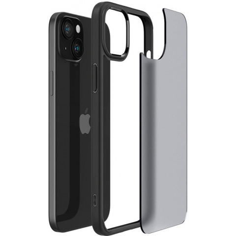 Чохол Spigen для Apple iPhone 15 Ultra Hybrid, Frost Black
