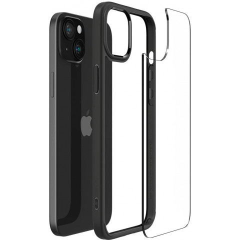 Чохол Spigen для Apple iPhone 15 Ultra Hybrid, Matte Black