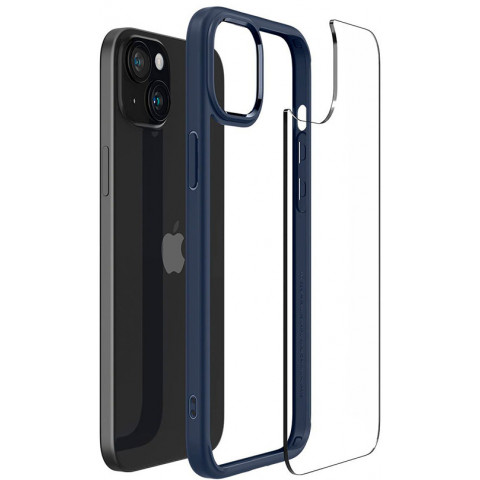 Чохол Spigen для Apple iPhone 15 Ultra Hybrid, Navy Blue