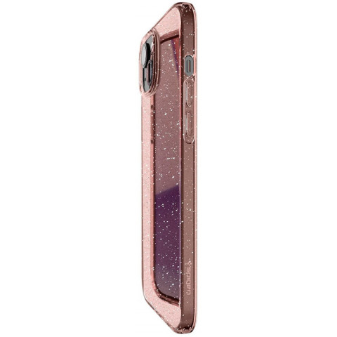 Чохол Spigen для iPhone 15 Plus Liquid Crystal Glitter, Rose Quartz