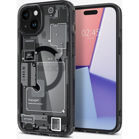 Чохол Spigen для iPhone 15 Plus Ultra Hybrid MagFit, Zero One