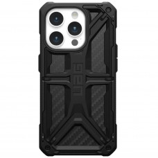 Чохол UAG для Apple iPhone 15 Pro Monarch, Carbon Fiber