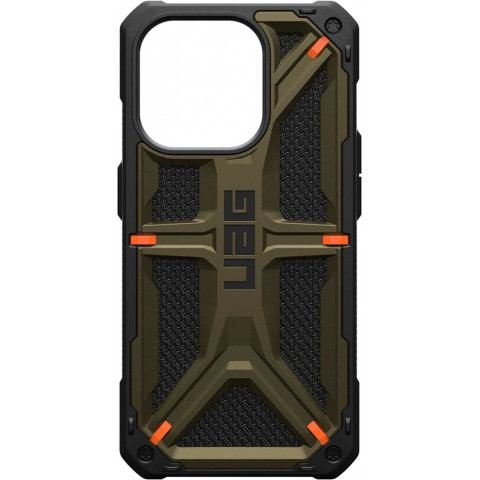 Чохол UAG для Apple iPhone 15 Pro Monarch, Kevlar Elemental Green