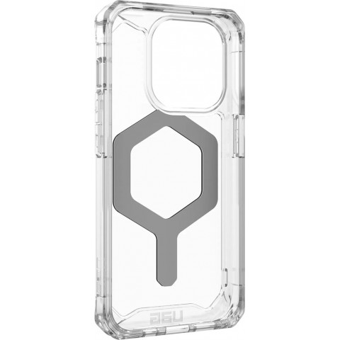 Чохол UAG для Apple Iphone 15 Pro Plyo Magsafe, Ice/Silver