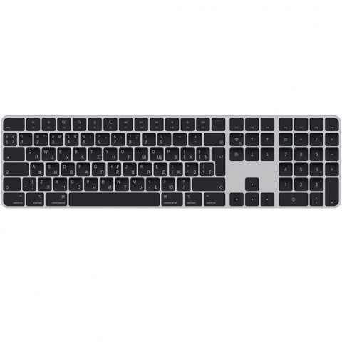Клавіатура Apple Magic Keyboard with Touch ID та цифровою панеллю, Black Keys RU