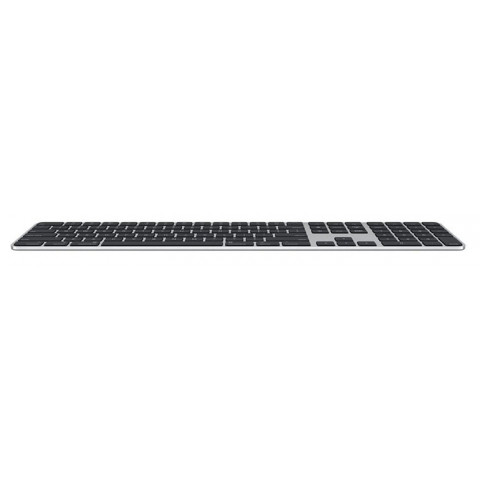 Клавіатура Apple Magic Keyboard with Touch ID та цифровою панеллю, Black Keys Ukrainian