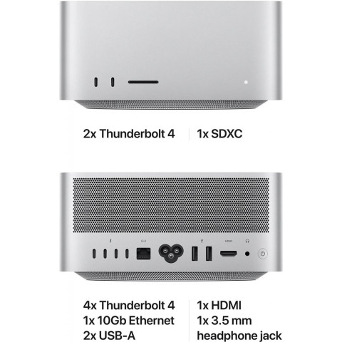 Неттоп APPLE Mac Studio M1 Ultra Chip 64GB/1TB 2022