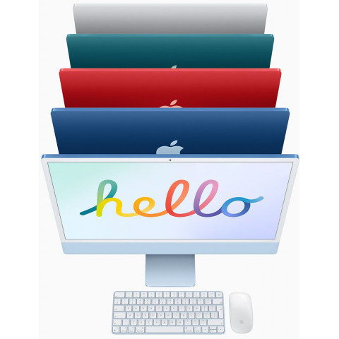 Моноблок Apple iMac 24"Retina 4.5K 256GB 7GPU Blue 2021