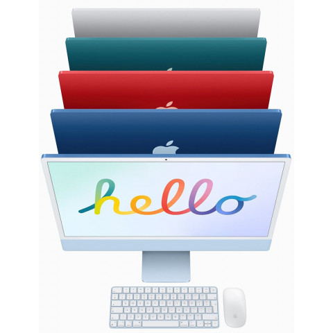 Моноблок Apple iMac 24"Retina 4.5K 256GB 7GPU Silver 2021