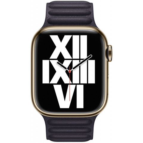 Ремінець Apple Watch 41mm Ink Leather Link – M/L