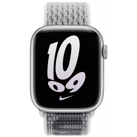 Ремінець Apple Watch 45mm Summit White/Black Nike Sport Loop