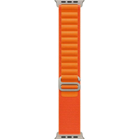Ремінець Apple Watch 49mm Orange Alpine Loop – Medium