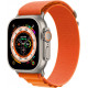 Ремінець Apple Watch 49mm Orange Alpine Loop – Medium