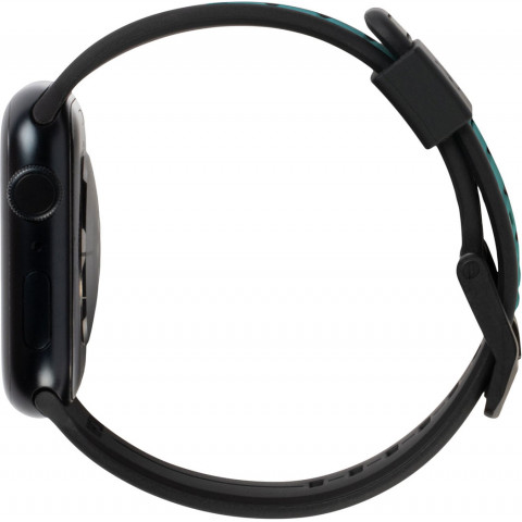 Ремінець UAG для Apple Watch 45/44/42 Torquay, Black-Turquoise