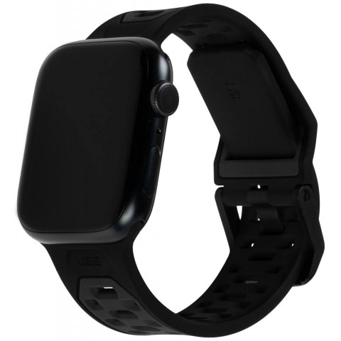 Ремінець UAG для Apple Watch Ultra 49/45/44/42mm Civilian Silicone, Graphite/Black