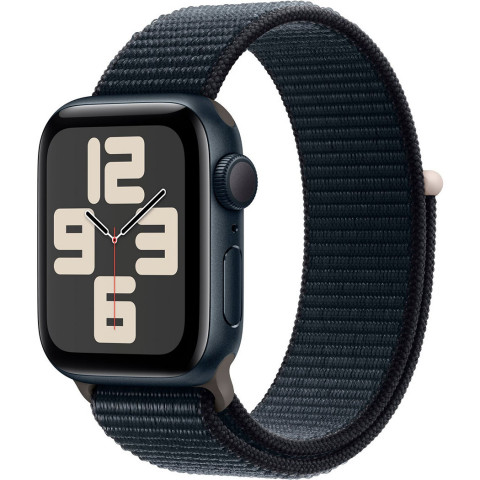 Смартгодинник Apple Watch SE GPS 40mm Midnight Aluminium Case with Midnight Sport Loop
