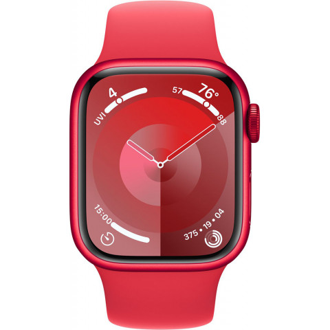 Смартгодинник Apple Watch Series 9 GPS 41mm RED Aluminium Case with RED Sport Band – S/M