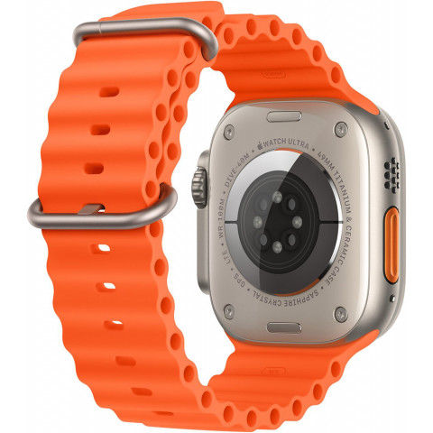 Смартгодинник Apple Watch Ultra 2 GPS + Cellular, 49mm Titanium Case with Orange Ocean Band