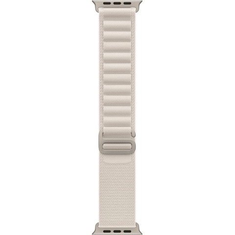 Смартгодинник Apple Watch Ultra GPS + Cellular 49mm Titanium Case with Starlight Alpine Loop Medium